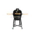 Ahumador Kamado Grill de cerámica de 18 polgadas